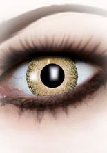 Kontaktlinsen Punkte gelb