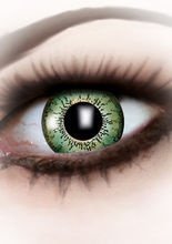 Kontaktlinsen Punkte grün