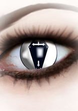 Kontaktlinsen Sarg schwarz-weiss