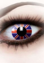 Kontaktlinsen Union Jack Großbritannien