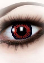 Kontaktlinsen Wolf rot
