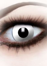 Kontaktlinsen Zombie weiss