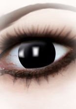 Kontaktlinsen schwarz komplett