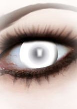 Kontaktlinsen weiss komplett