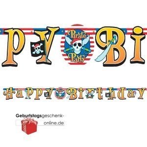 Konturen-Girlande, Grußkette *Pirat*