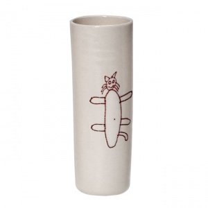 KopCup BERTRAM Zahnbürstenhalter Katze