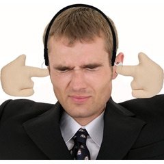 Kopfband Ich höre nichts