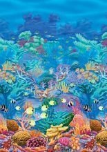 Korallen Riff Wanddeko