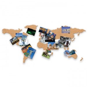 Kork-Pinnwand Corkboard Map