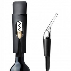 Korkenzieher und Dekantierungsausgie?er 