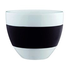 Koziol - Aroma Milchkaffee Tasse, schwar