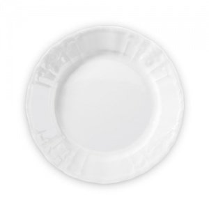 KPM Rocaille weiß Brotteller 15 cm