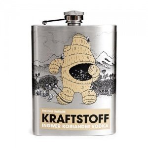 KRAFTSTOFF Flachmann Wodka INGWER KORIAN