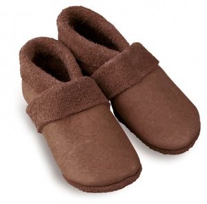 Krabbelschuhe Leder ultraweich braun