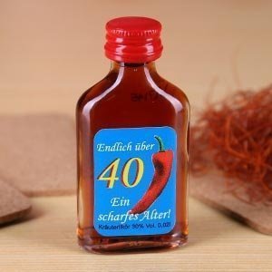 Kräuterlikör: *40 - scharfes Alter!*