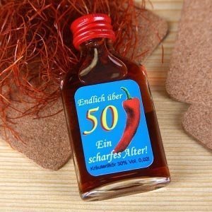 Kräuterlikör *50 ein scharfes Alter!*