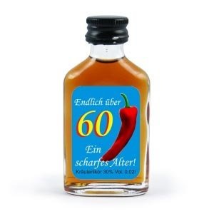 Kräuterlikör *60 ein scharfes Alter!*