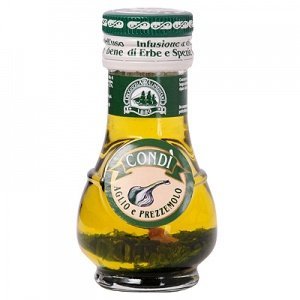 Kräuteröl mit Knoblauch und Petersilie