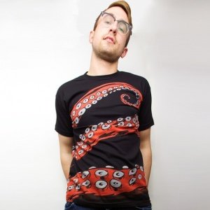 Kraken Herren T-Shirt - Large