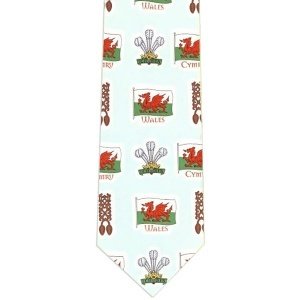 Krawatte "Wales Cymru"