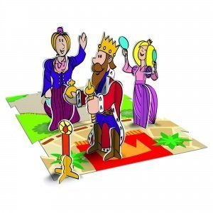 KreaPapp Steckfigur "König"