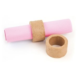 Kreativ-Serviettenring Rosen