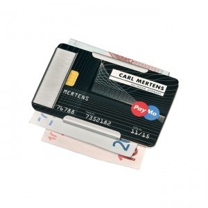 Kreditkartenhalter Clipper mit Geldschei