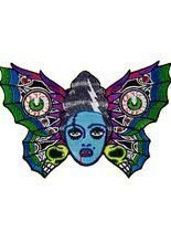 Kreepsville Gothic Aufnäher Schmetterlin