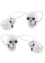 Kreepsville Gothic Haarband Totenkopf we