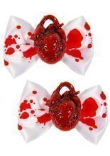 Kreepsville Gothic Haarklammern Herz Sch