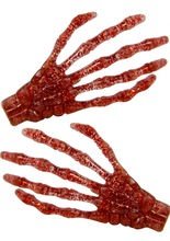 Kreepsville Gothic Haarklammern Skeletth