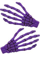 Kreepsville Gothic Haarklammern Skeletth