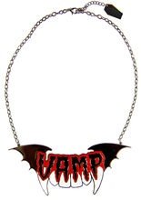 Kreepsville Gothic Halskette Vamp schwar