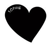 Kreidetafel-Aufkleber (S) sweetheart