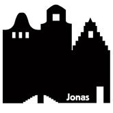 Kreidetafelaufkleber (M) amsterdam