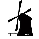 Kreidetafelaufkleber (M) holland