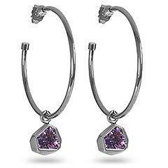 Kreolen Pierced Earrings, Atelier Swarov