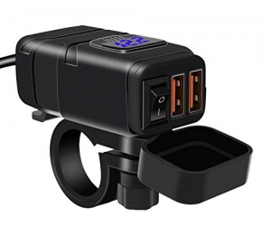 Kriogor Dual USB Motorrad Ladegerät
