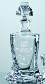 Kristallglas-Karaffe 0,85 l