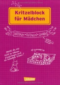 Kritzelblock für Mädchen