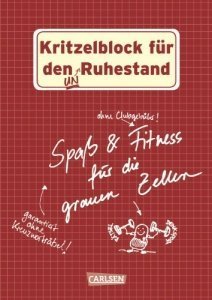 Kritzelblock für den Ruhestand