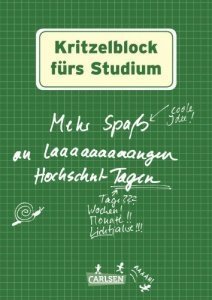 Kritzelblock fürs Studium: Mehr Spaß an laaaaaaangen Hochschul-Tagen