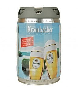 Krombacher Pils 5 Liter Fass (5000ml Fas