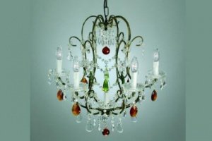 Kronleuchter antik gold 60cm