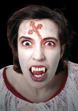 Kruzifix Latexapplikation