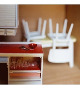 KÜCHE Fotoabzug 70x70 Aludibond/Acrylgla