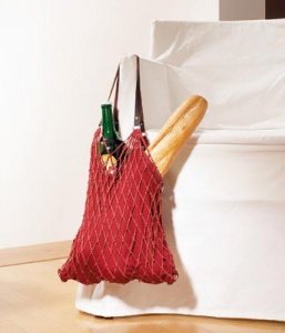 _ KULTURBEUTEL DE LUXE  Einkaufsnetz, ro