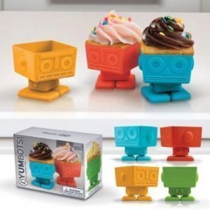 Kuchenformen YumBots 4er Set