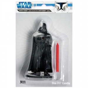 Kuchenkerze Darth Vader