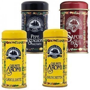 Küchengewürze für Bruschetta, Pasta und 